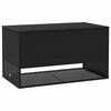 vidaXL Cojines para exterior negro 100x55x55,5 cm rat&aacute;n sint&eacute;tico