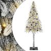 vidaXL &Aacute;rbol de Navidad con 300 LED con soporte 210 cm PE y Acero
