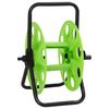 vidaXL Carrete de rollo para manguera de pie acero verde 45 m 1/2"