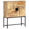 vidaXL Aparador de madera maciza de mango 80x30x100 cm