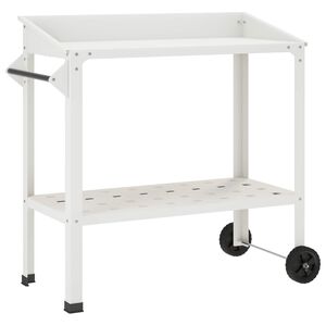 vidaXL Mesa de Trasplante con Ruedas 96 x 50 x 89 cm