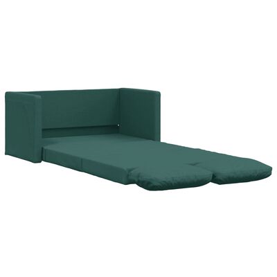 VidaXL Sofá cama de suelo 2 en 1 tela gris claro 112x174x55 cm