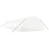 vidaXL Invernadero con estructura de acero blanco 84 m&sup2; 14x6x2,85 m