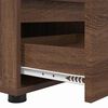 vidaXL Gabinete de TV con caj&oacute;n Roble Marr&oacute;n 100 x 48 x 43 cm