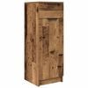 vidaXL Juego de muebles de ba&ntilde;o con caj&oacute;n 3 pcs Madera vieja