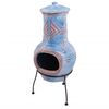 RedFire Chimenea Colima arcilla azul/rojo 86031
