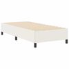 vidaXL Cama tipo Box Spring Crema 90 x 200 cm Tela de Pana
