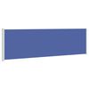 vidaXL Toldo lateral retr&aacute;ctil de jard&iacute;n azul 180x600 cm