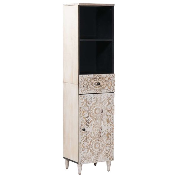 vidaXL Mueble de Cuarto de Ba&ntilde;o con caj&oacute;n 38 x 33,5 x 160 cm