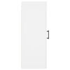 vidaXL Armario de pared blanco 34,5x34x90 cm