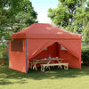 vidaXL Carpa de Fiesta Terracota 279 x 410 x 315 cm Tela Oxford