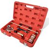 vidaXL Extractor de cubo Rueda hidr&aacute;ulica con Set de martillo 10 Ton