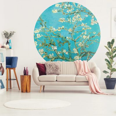WallArt Círculo de papel pintado Almond Blossom 190 cm