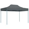 vidaXL Carpa de Fiesta 280 x 410 x 315 cm Gris antracita Tela Oxford