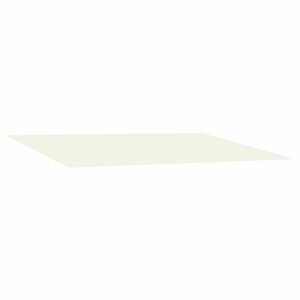 vidaXL Tela de Repuesto para Toldos Crema 250 x 200 cm Poli&eacute;ster
