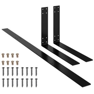 vidaXL Respaldo para sof&aacute; de palets 110 cm hierro negro