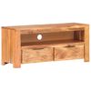 vidaXL Mueble de TV de madera maciza de acacia 90x30x40 cm