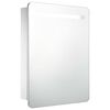 vidaXL Mueble de ba&ntilde;o con espejo LED 60x11x80 cm