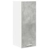 vidaXL Mueble colgante 2 pcs Gris Concreto y 30 x 31 x 80 cm