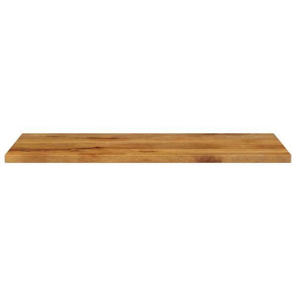 vidaXL Tablero de mesa rectangular madera maciza mango 110x70x2,5 cm