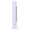 vidaXL Ventilador de torre con mando y temporizador &Phi;24x80 cm blanco