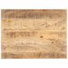 vidaXL Superficie de mesa madera maciza de mango 25-27 mm 70x60 cm