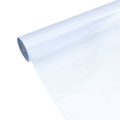 vidaXL Lámina de ventana esmerilada PVC gris transparente 45x1000 cm