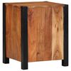 vidaXL Armario de Noche Marr&oacute;n 40 x 35 x 50 cm Madera de Acacia S&oacute;lida