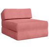 vidaXL Sof&aacute; Cama Plegable Rosa 60 x 70 x 41 cm Tela