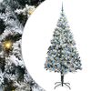 vidaXL &Aacute;rbol de Navidad artificial 210 cm PVC y Acero y Pl&aacute;stico
