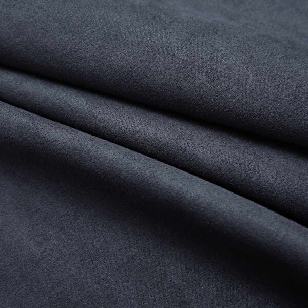 vidaXL Cortinas opacas y aros de metal 2 pzs gris antracita 140x225 cm