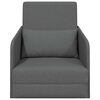 vidaXL Sofá cama Gris oscuro 65 x 80 x 83 cm Terciopelo