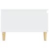 vidaXL Mesa de centro madera contrachapada blanco 55x55x36,5 cm