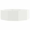 vidaXL Jardinera 120 x 120 x 35 cm Acero