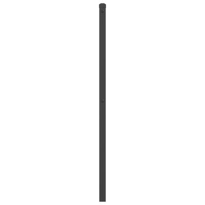 vidaXL Cabecero de metal negro 160 cm