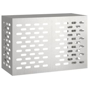 vidaXL Funda para Aire Acondicionado Plateado 90 x 40 x 60 cm