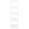 vidaXL Estantería/divisor de espacios blanco 40x30x135 cm