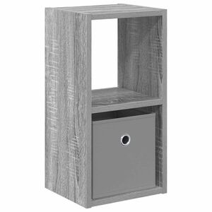 vidaXL Mesita de Noche con caj&oacute;n Gris Sonoma 25,5 x 22 x 49,5 cm