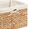 vidaXL Cestas de Almacenamiento 3 pcs Natural 35 x 30 x 25 cm