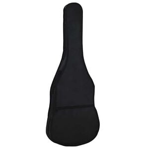 vidaXL Funda para guitarra cl&aacute;sica 4/4 (39") tela negro 100x37 cm