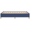 vidaXL Estructura de cama sin colchón tela azul 120x200 cm