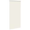 vidaXL Estor Enrollable Opaco Blanco Roto 110x230cm Tela Ancho 105,7cm