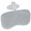 Bestway Almohada de ba&ntilde;o de spa 2 uds. Acero y PVC Gris