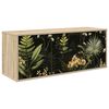 vidaXL Mueble de TV Montado en la Pared RHENEN 102 x 33 x 40 cm