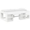 vidaXL Cama Infantil con Almacenamiento Blanco 90 x 200 cm