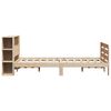 vidaXL Estructura de cama sin colch&oacute;n madera de pino maciza 120x200 cm