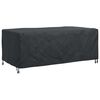 vidaXL Funda para muebles Liso Negro 200 x 110 x 70 cm 420D
