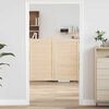 vidaXL Puertas batientes dise&ntilde;o de lamas 2 par 90x100cm madera pino