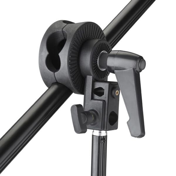 vidaXL Set de iluminación: 3 luces de foto con trípode y softbox