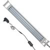 vidaXL L&aacute;mpara LED para acuario aluminio IP67 80-90 cm